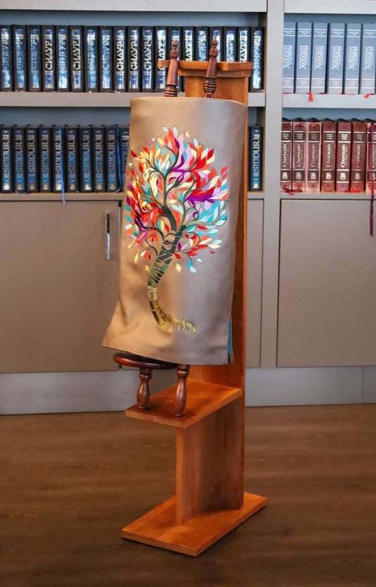 Sinai Collection — Sapele Torah Stand